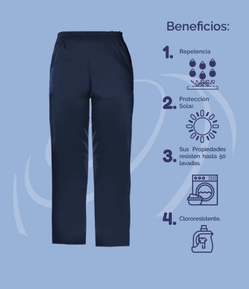 Uniforme Elementos de Protección Personal Adultos  Pantalón Antifluido Hombre